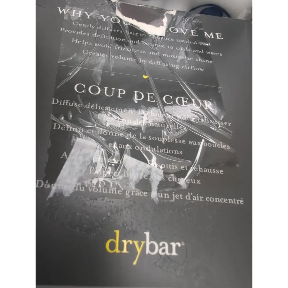 Drybar The Bouncer Diffuser NEW Box has wear ripped box otherwise NEW